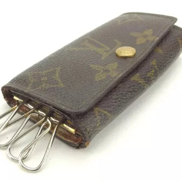 Louis Vuitton Key holder Key case Monogram Brown Woman Authentic Used - Picture 4 of 6